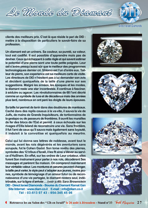 Direct Israel Diamonds